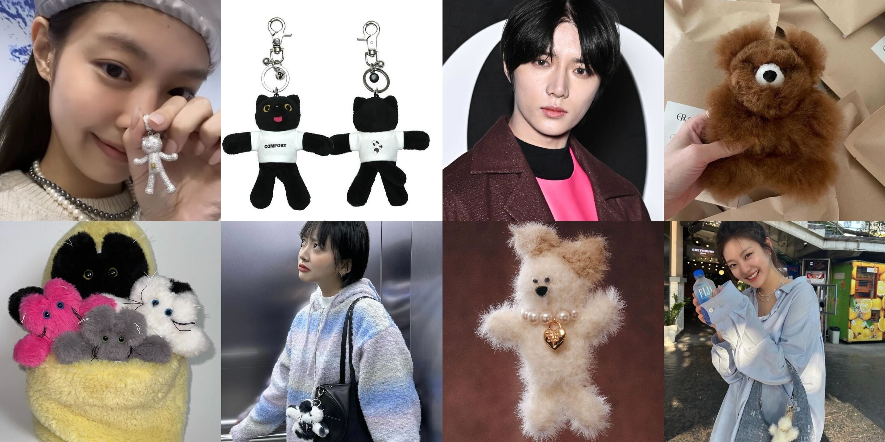 韓国でぬいぐるみキーホルダーやキーリングが大流行！BLACKPINK、aespa