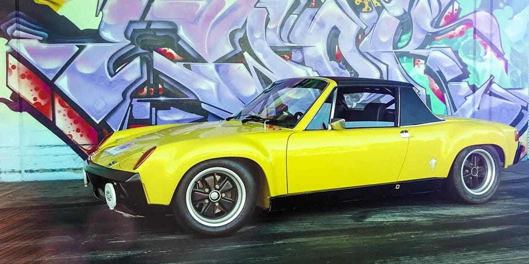 Jeff Zwart's Yellow Porsche 914-6 Is No Compromise