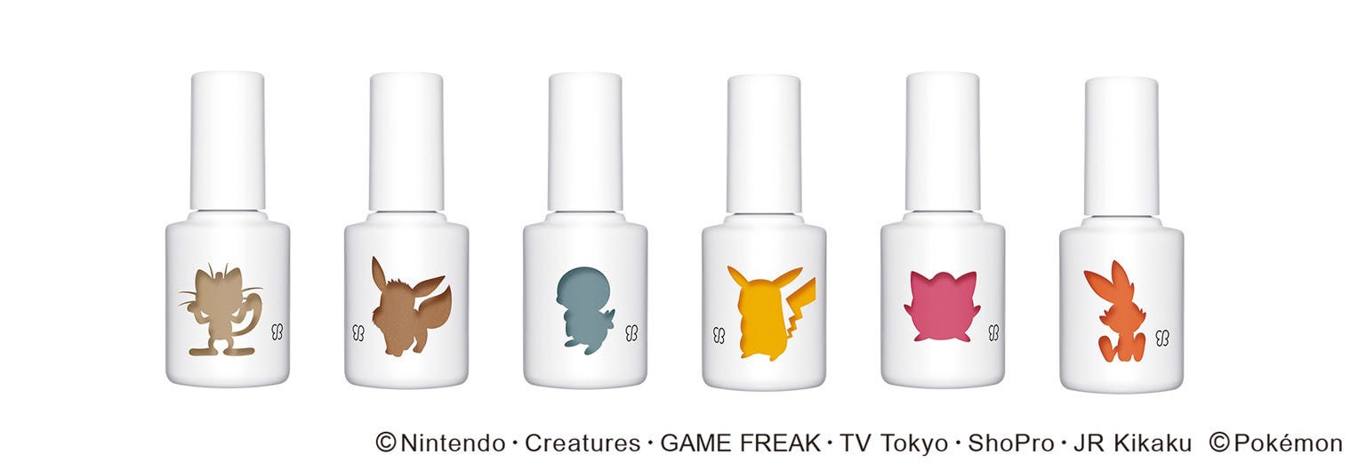 親子で楽しめるポケモンのネイルが「uka(ウカ）」から数量限定発売