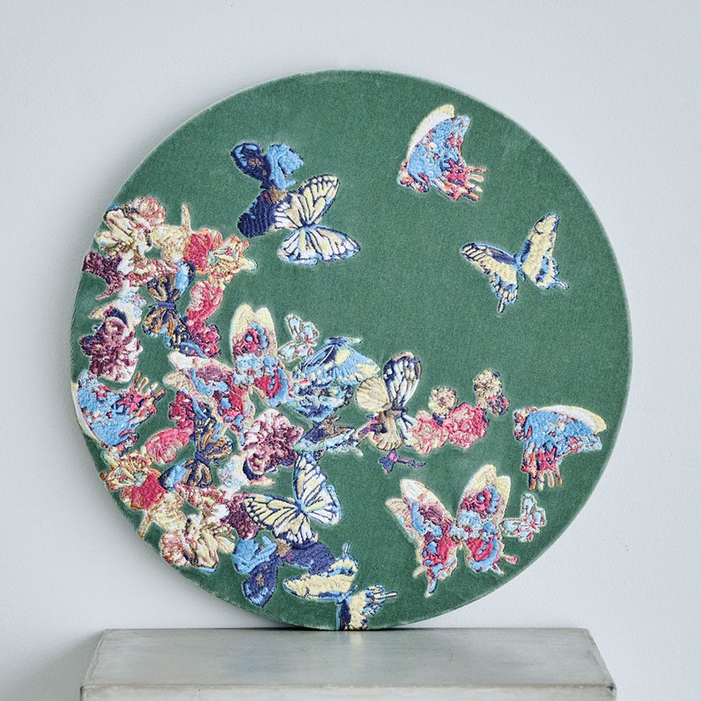 現代日本画家・大竹寛子さんの作品を販売！日本画×刺繡の