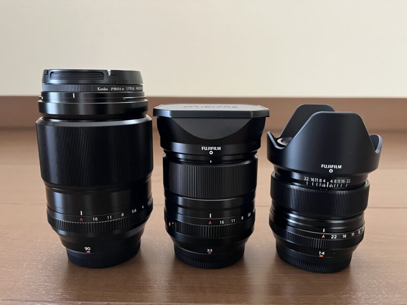 FUJIFILM XF33mmF1.4 R LM WR 我が家に新しい仲間が増えました