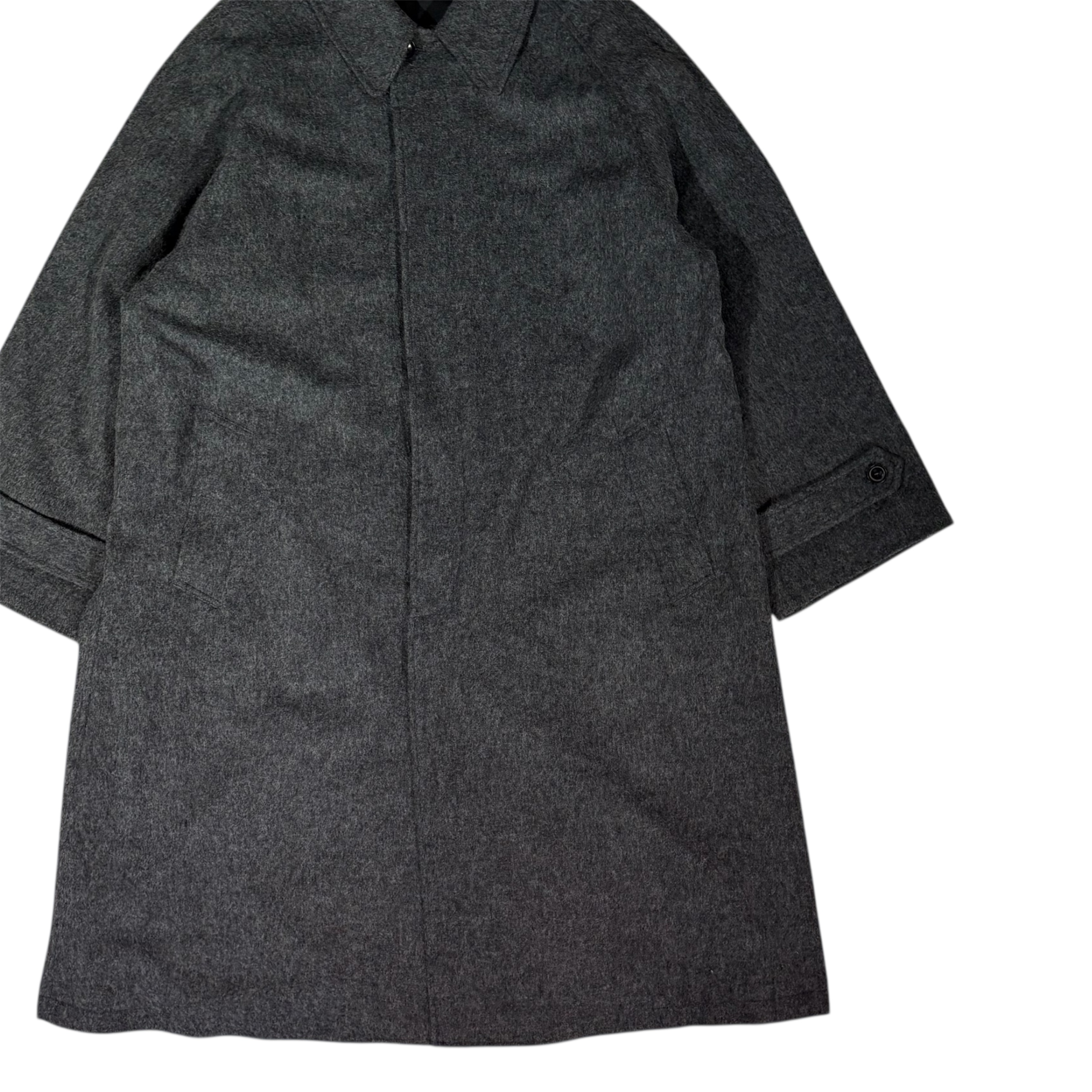 2025-26AW POLYPLOID LONG COAT C - CHARCOAL 商品詳細｜choua la