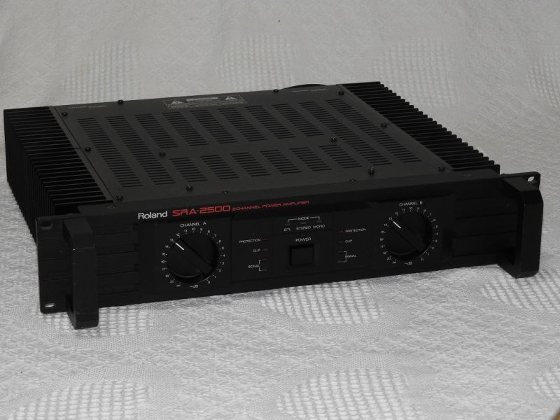 Roland SRA-2500 Power Amplifier - Japanese Audio&Acoustic&Book