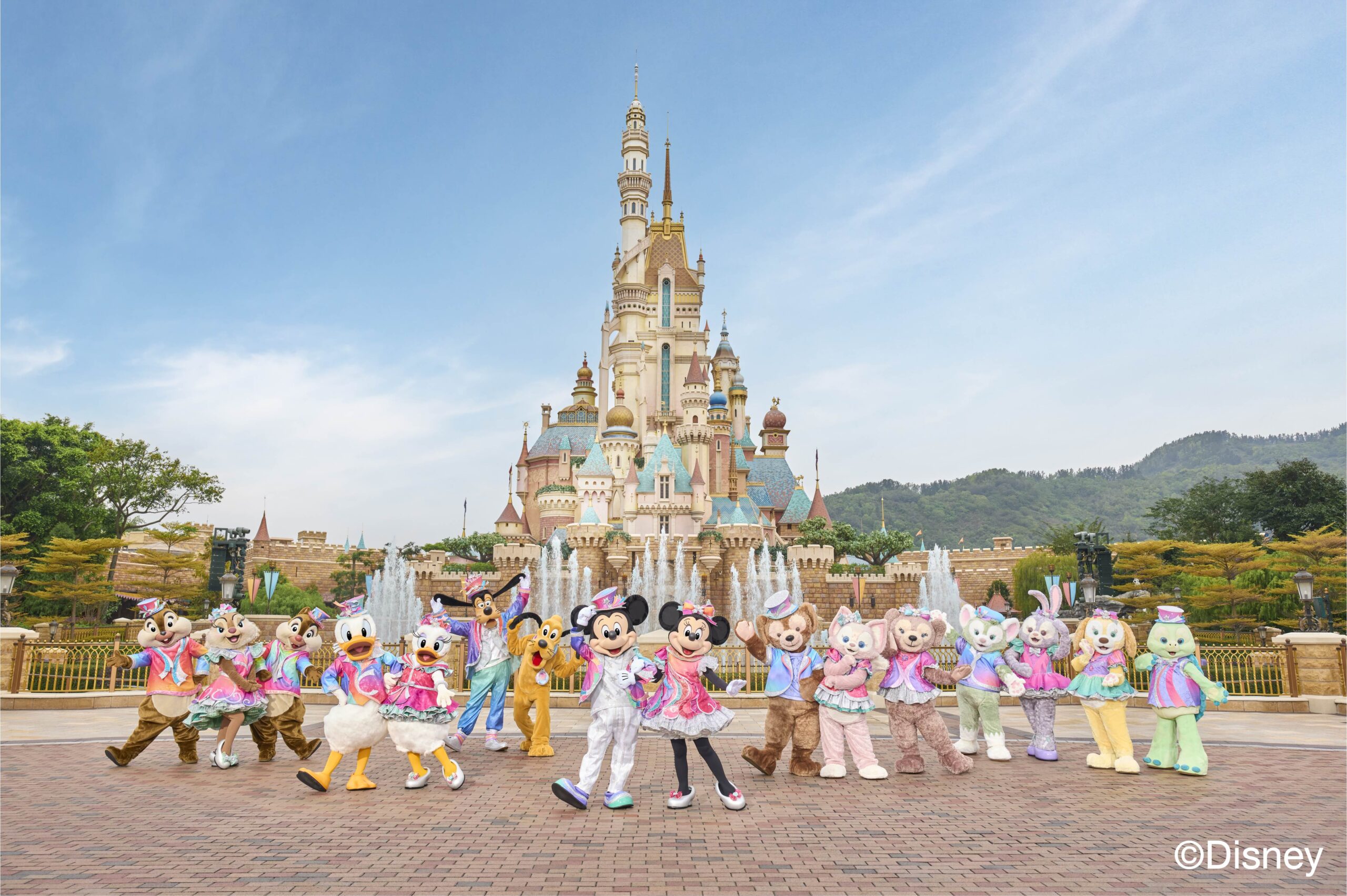 香港ディズニ－ランドを満喫！香港ディズニ－ランド・1デーパーク