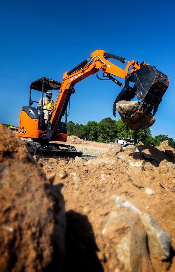 ZX26U-5N Compact Excavators - Hitachi Construction Machinery Americas