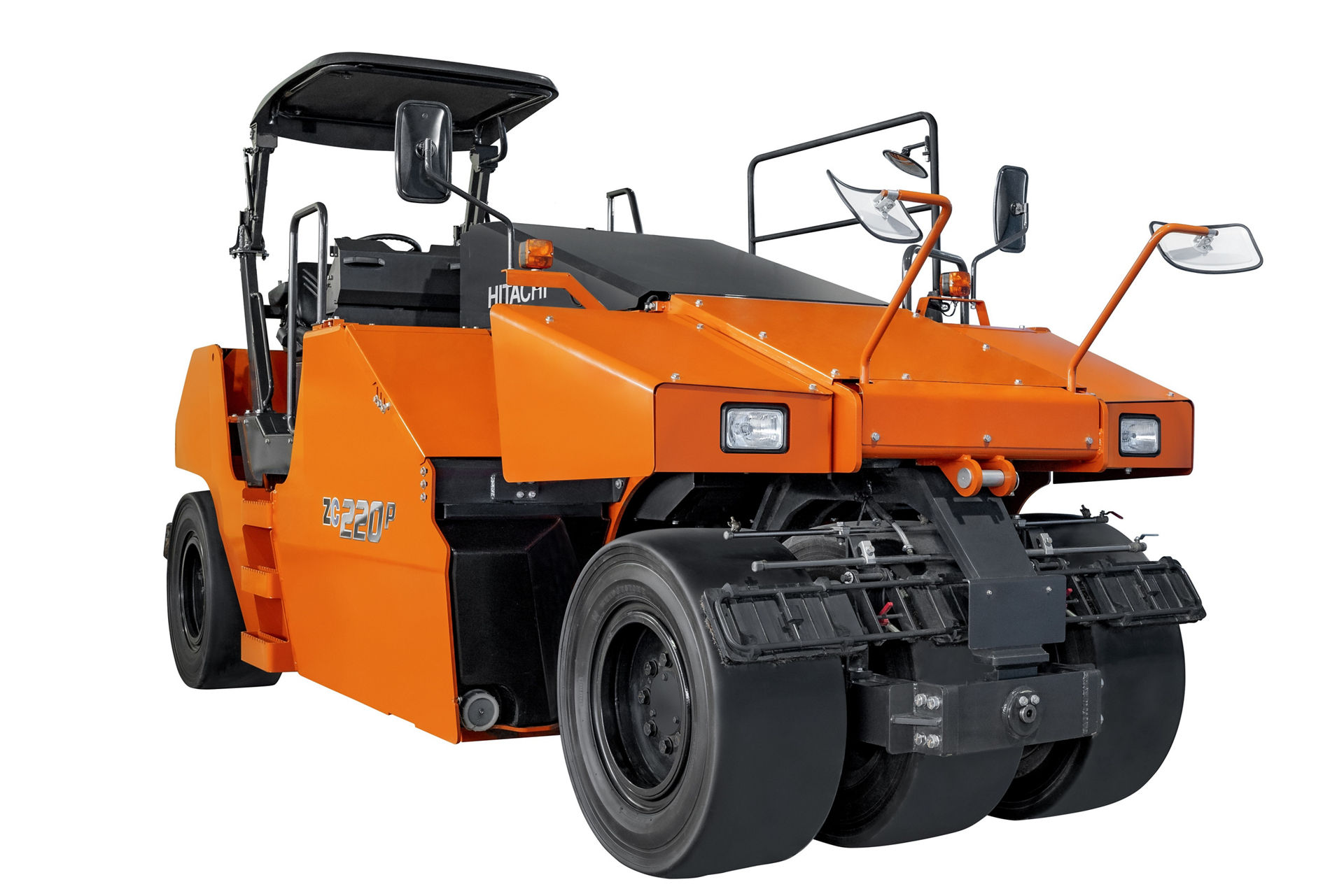 タイヤローラZC220P-7の受注を開始 - 日立建機