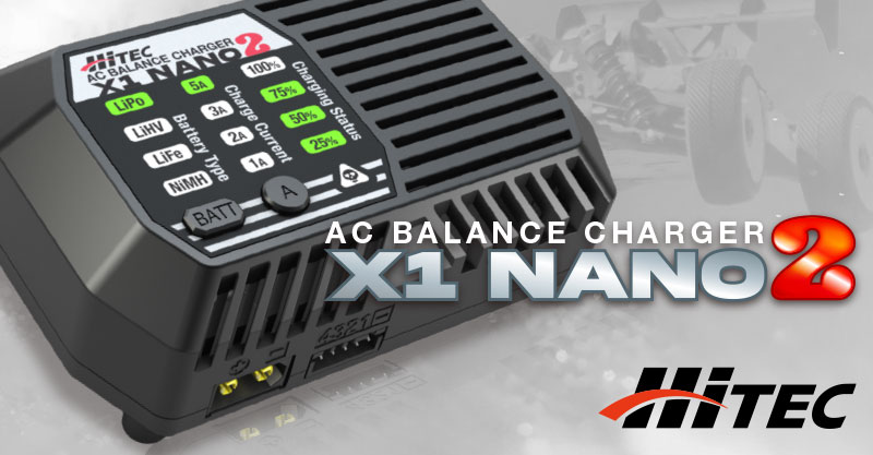 4段階出力×全バッテリー対応！60W高性能充電器「X1 NANO 2」新発売