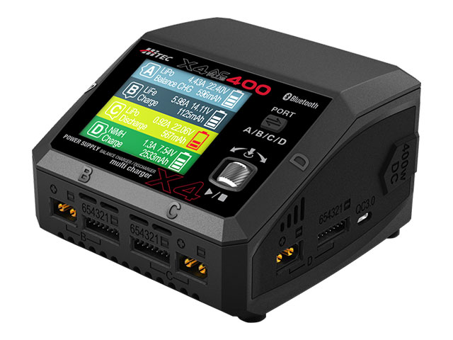 AC/DC 充・放電器 Multi Charger X4 AC PLUS 400［ マルチチャージャー