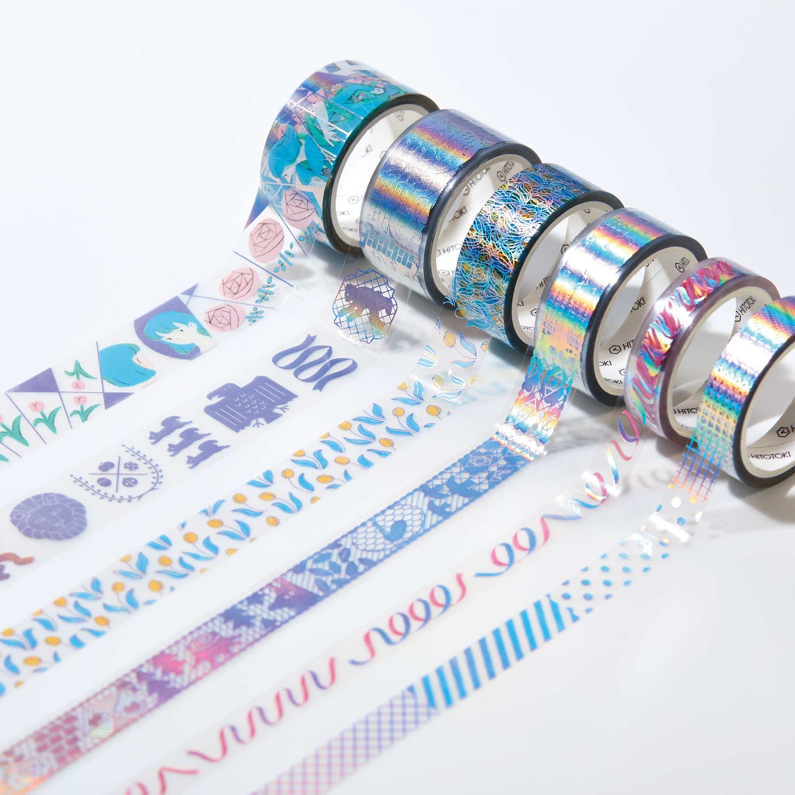 SODA ミラー (20mm) CMTH20-004 (オーロラ箔) 透明 マスキングテープ