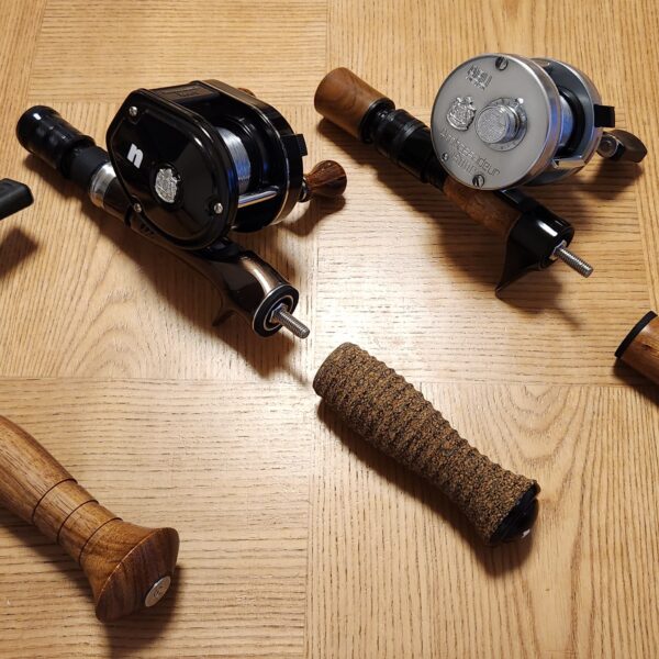 Hitotoki works 浅葱 グリップ 浅葱グリップに合わせてロッド製作