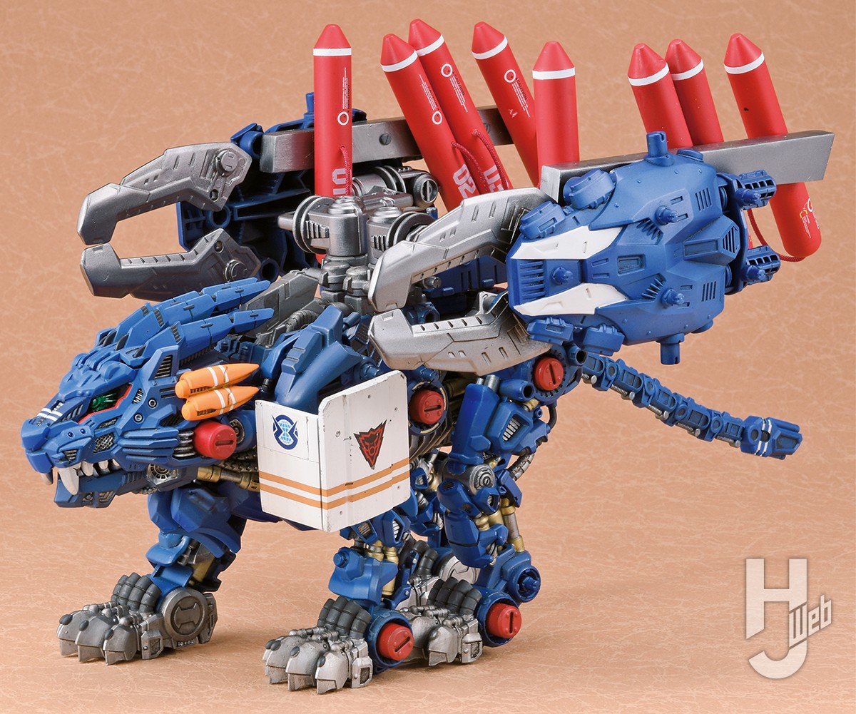 作例：ゾイドワイルド戦記外伝 ゼノレックスバスターXA&レジェンド