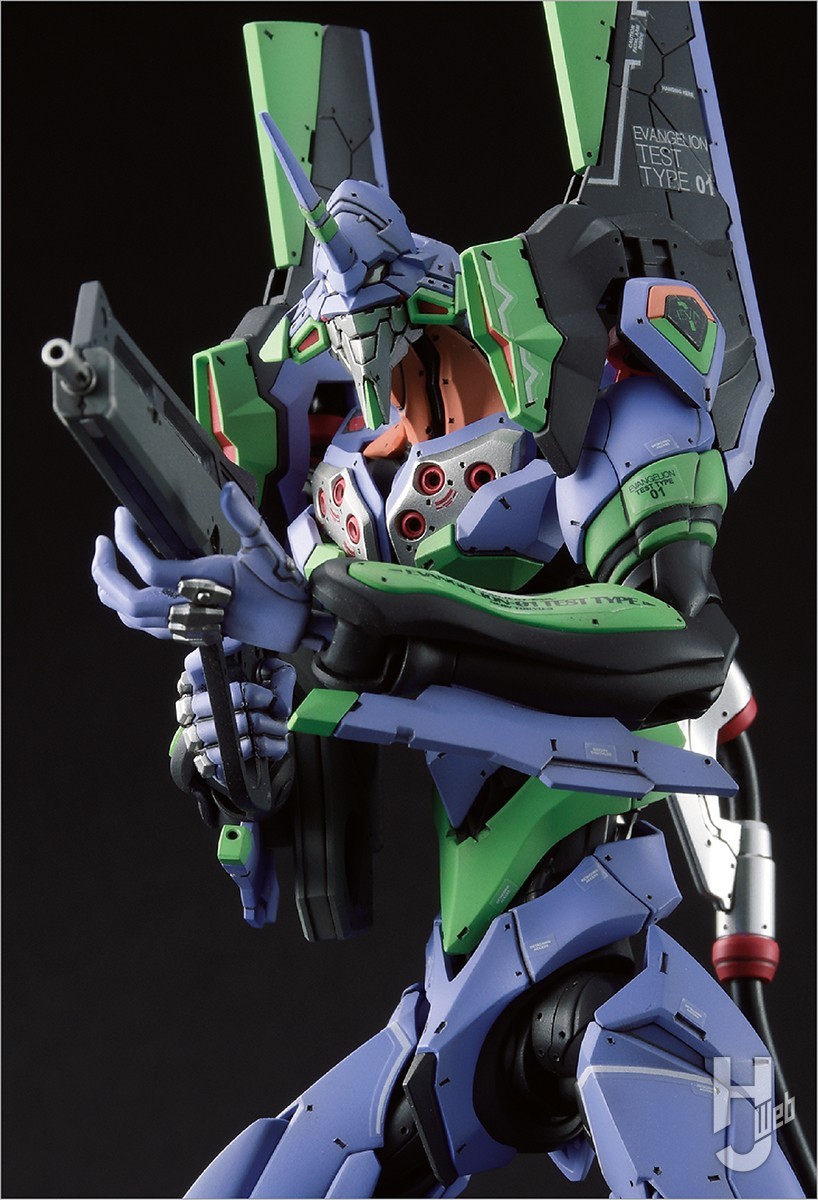 リアル感、スケール感を意識してRGエヴァ初号機をディテールアップRG