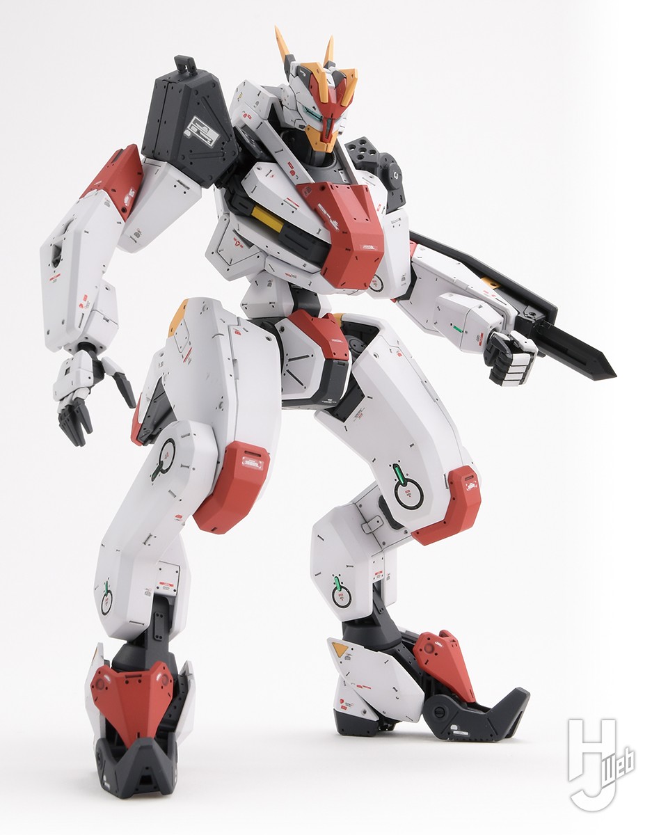 工業デザイナー視点で描かれたロボ「YM-02 ケンブ」HG作例 「境界戦機