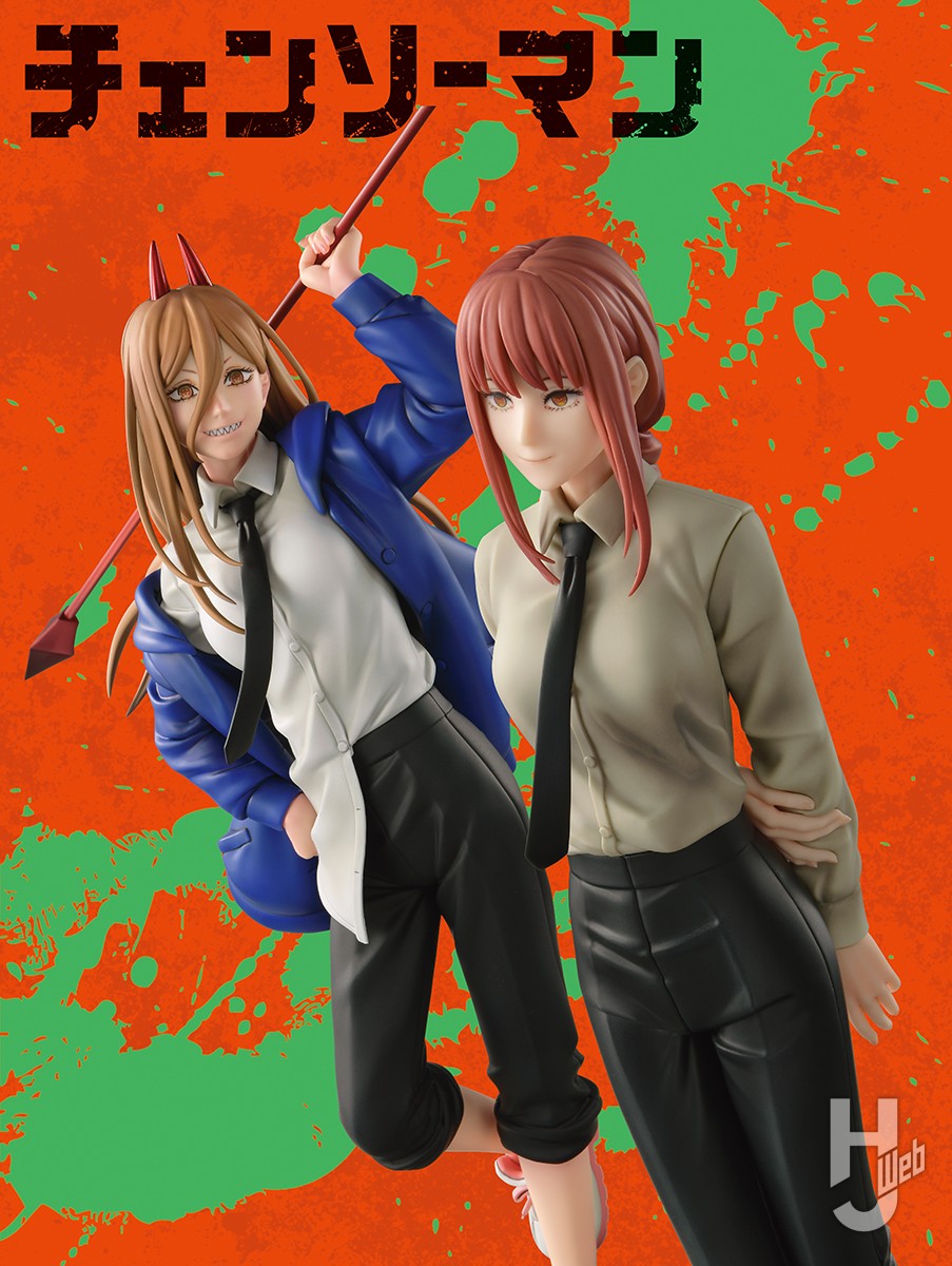 プラモデルになったマキマを成型色を活かしたイージーフィニッシュで