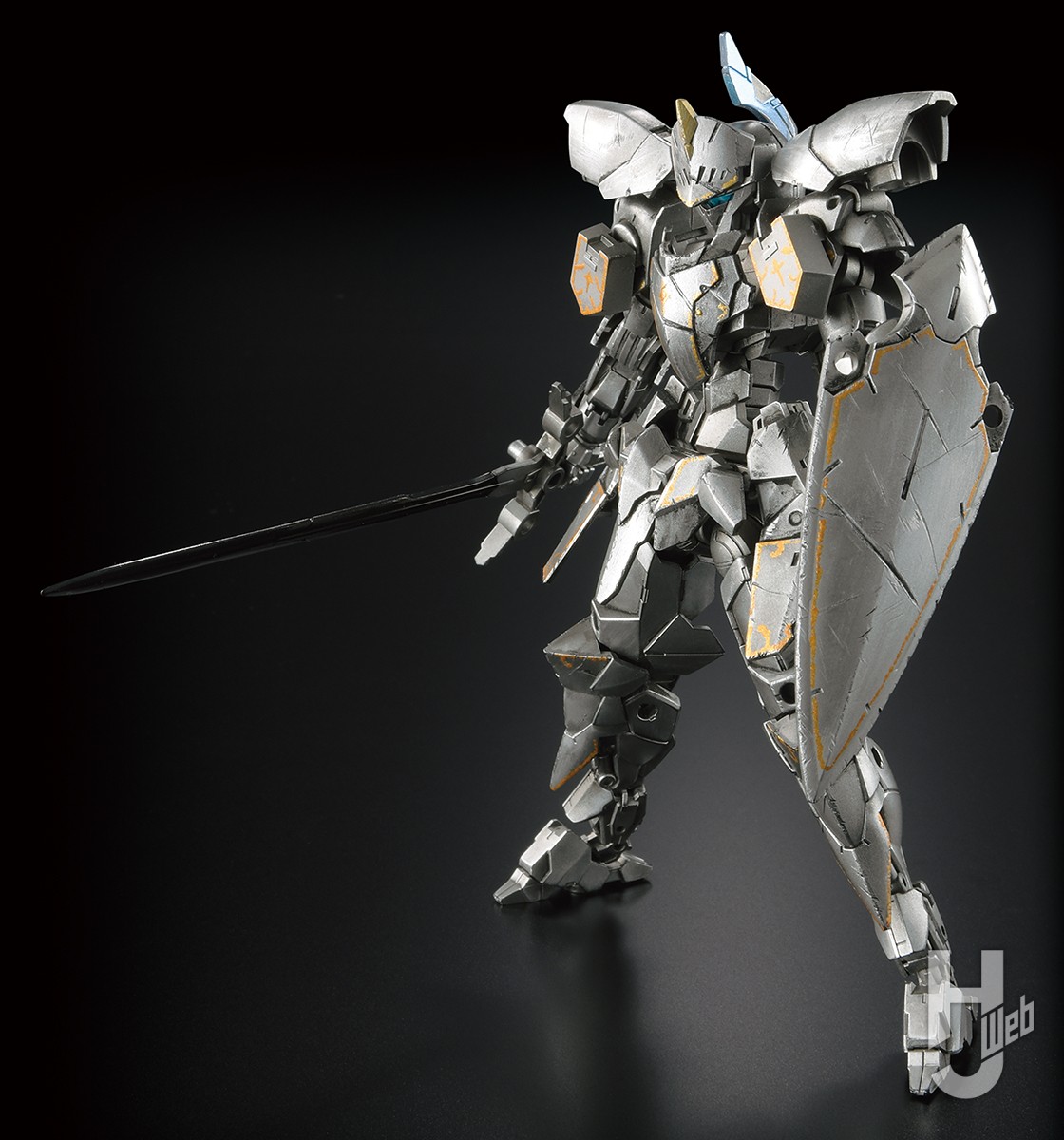 30MM】スピナティオ（ナイト仕様）をダメージ表現と重厚な塗装で“歴戦