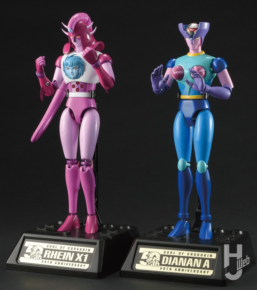 超合金魂最新アイテム】『マジンガーZ』ラインX1とダイアナンAのセット