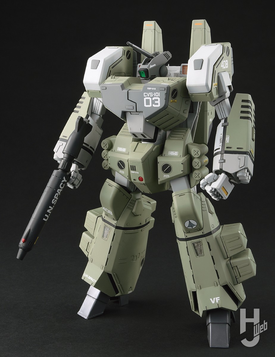 宇宙の翼』A型のアーマードバルキリーをモデラーがやりたい工作を