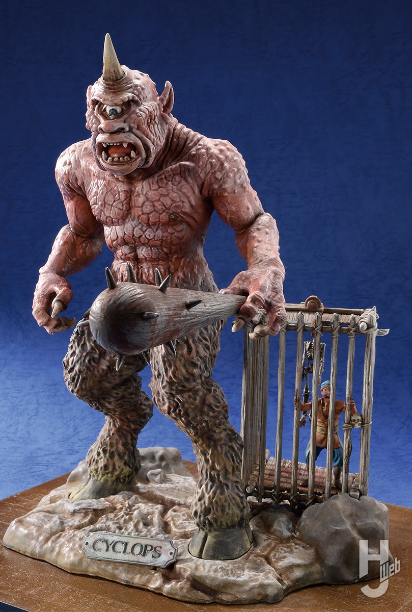 映画『シンドバッド 7回目の航海』の「サイクロプス」プラキットが登場
