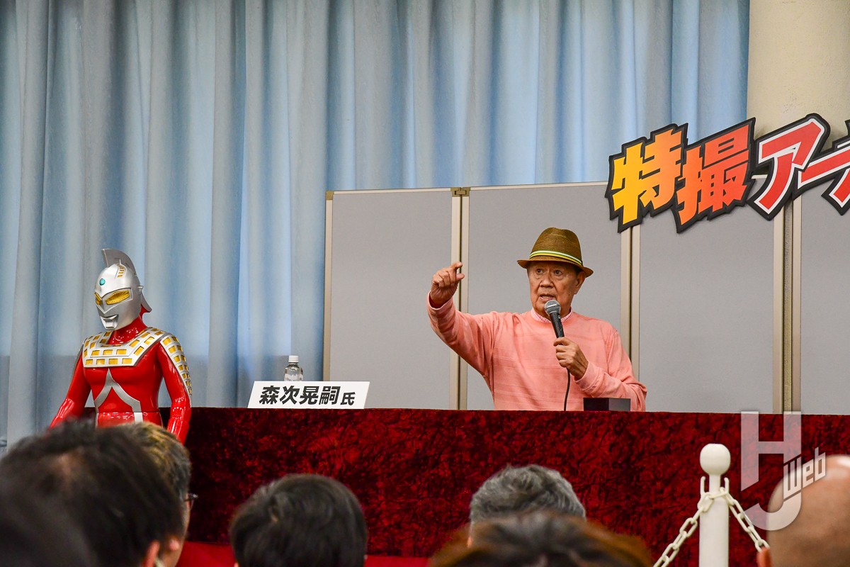 ウルトラセブン』森次晃嗣氏、『仮面ライダー響鬼』松田賢二氏、『秘密