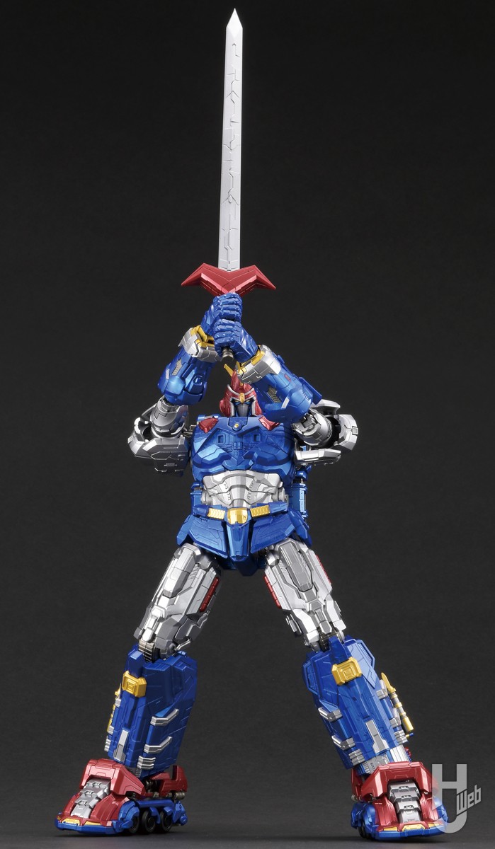 超合金魂 VOLTES V」の商品仕様を彩色済みテストショットでお届け