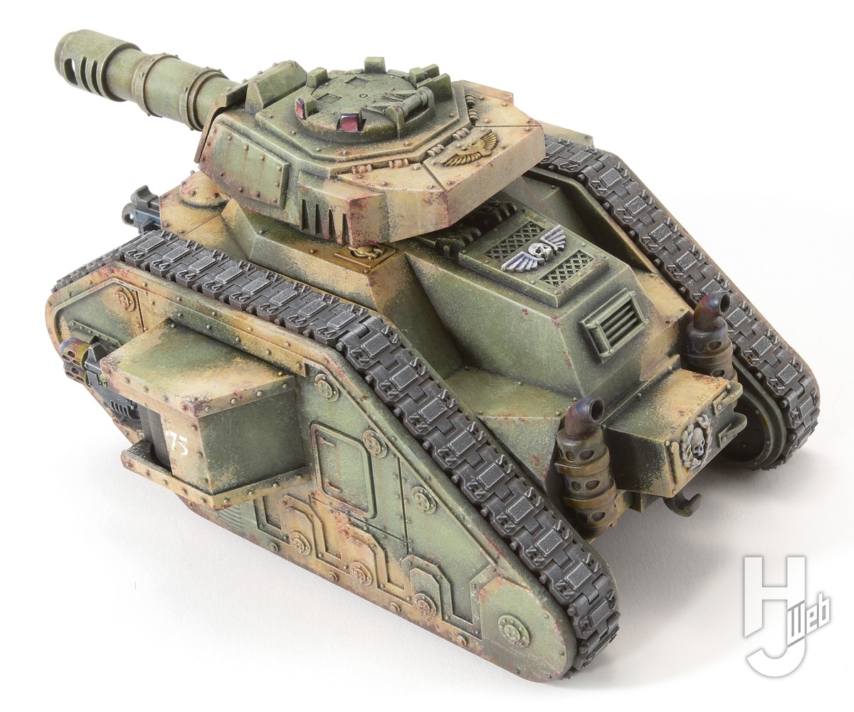 シタデルカラー＆スポンジで迷彩＆ウェザリング表現！「レマン＝ラス