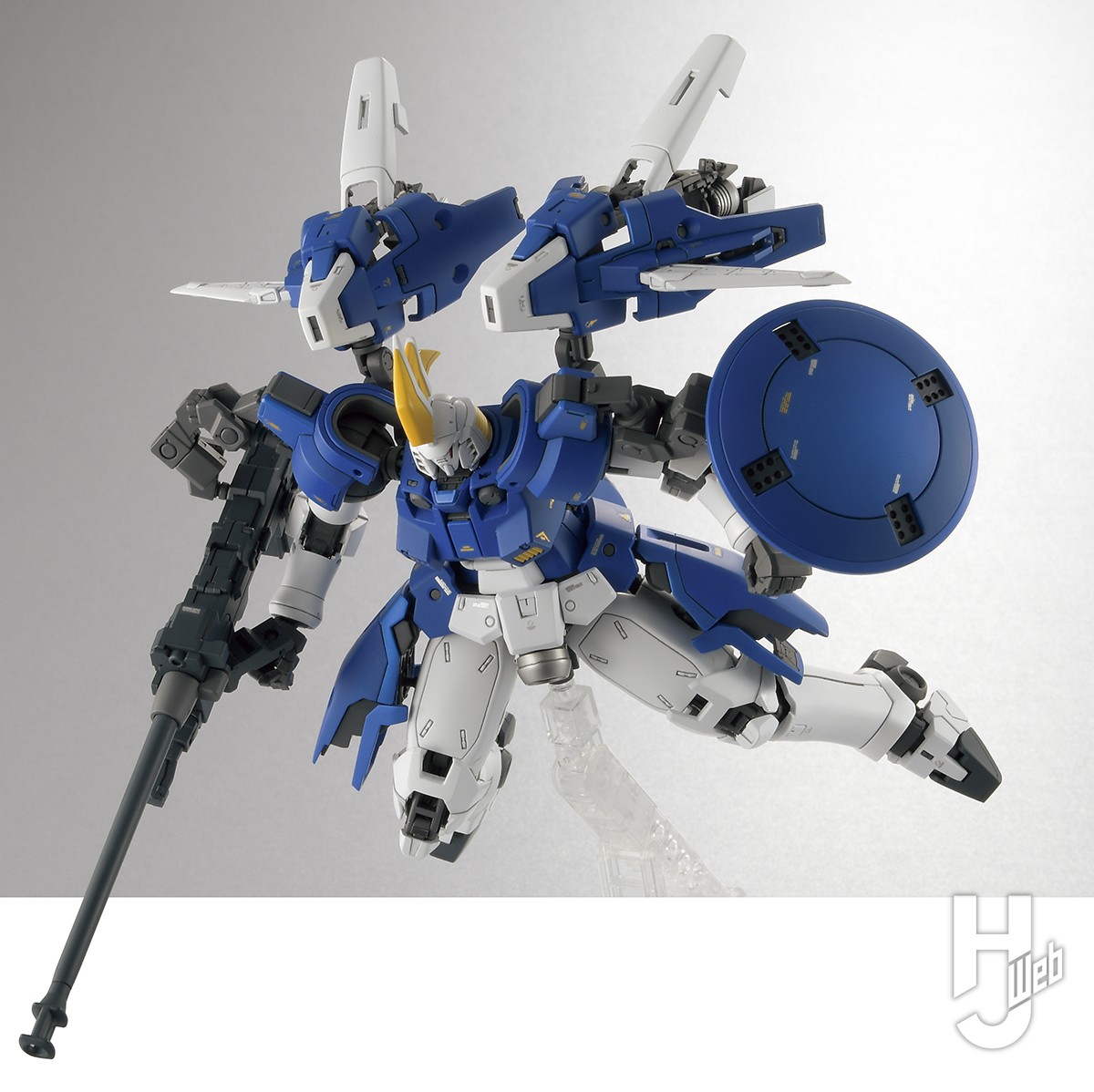 五飛駆るアルトロンガンダムとの激闘で有名な「トールギスⅡ」を精巧な