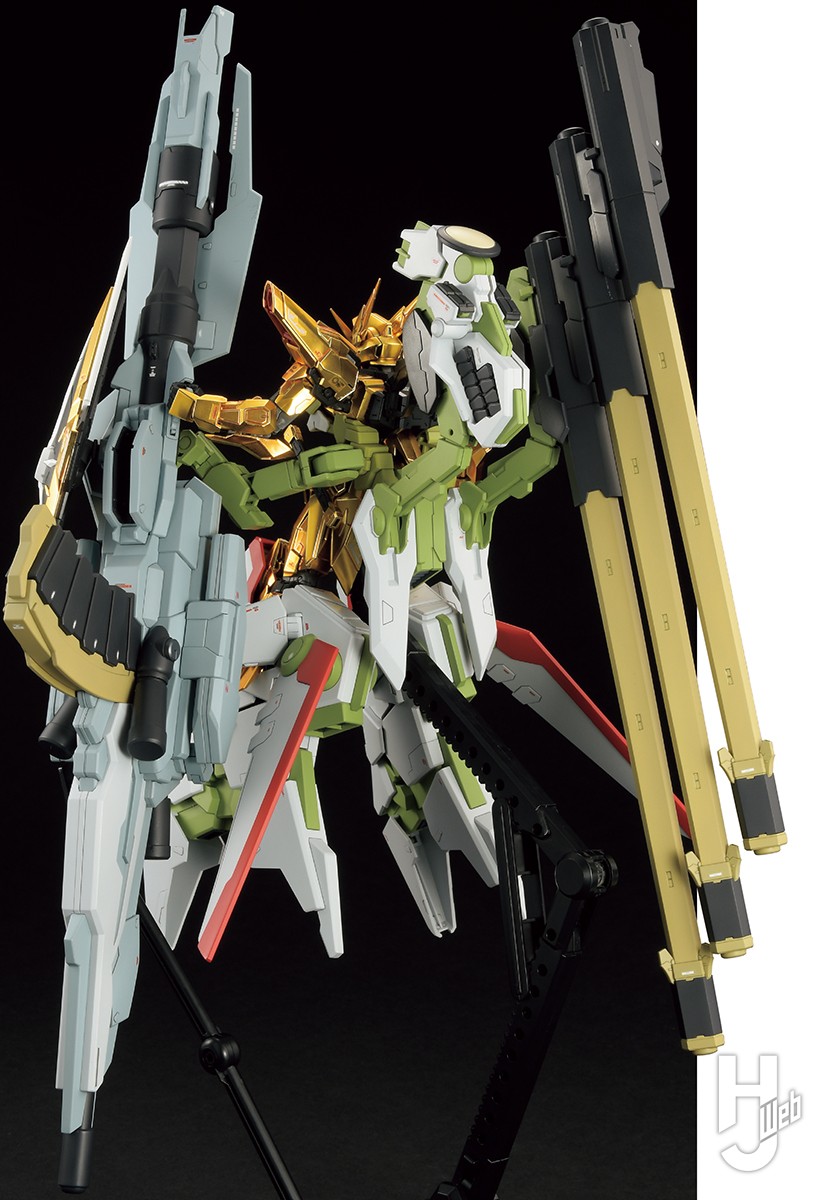 RGアカツキ（オオワシ装備）」＆「シラヌイパック」をメッキを活かした