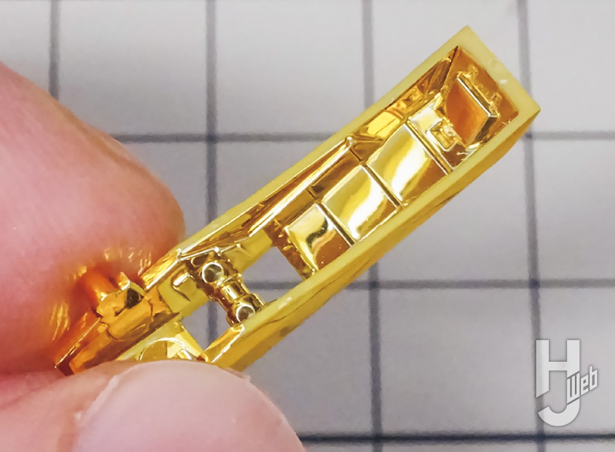 RGアカツキ（オオワシ装備）」＆「シラヌイパック」をメッキを活かした