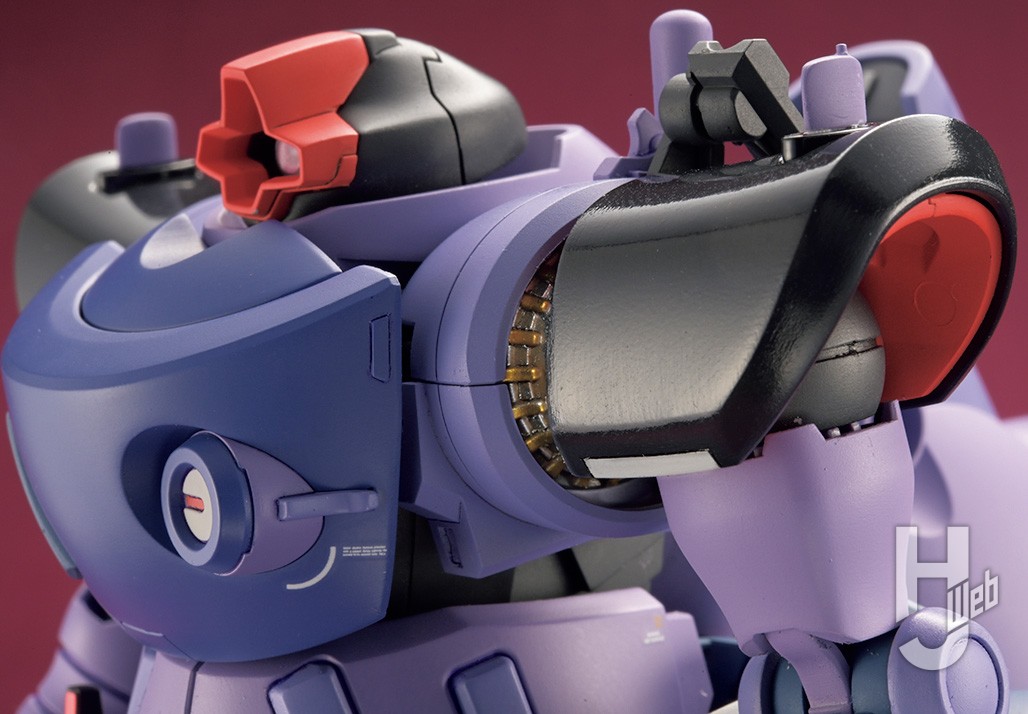 3本目の脚”を装備した「リック・ドム」がHGで登場！丁寧な工作とツヤ