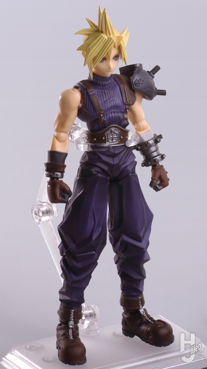 FF7』の設定画を再現！クラウド＆バイク「ハーディ＝デイトナ」が