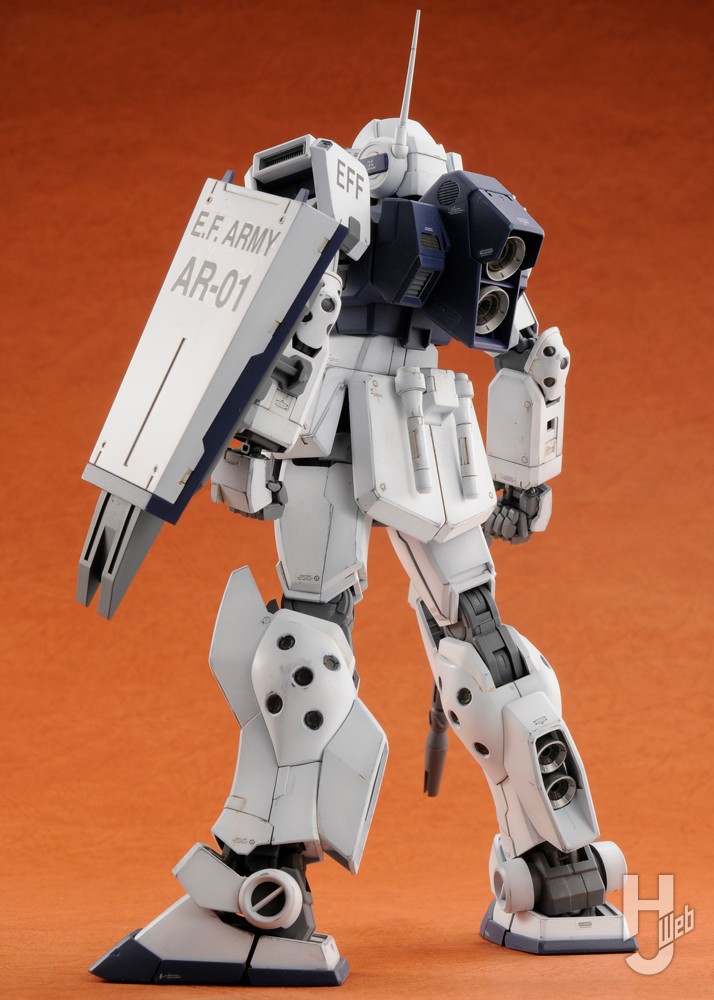 MG「ジム・スナイパーⅡ（ホワイト・ディンゴ隊仕様）」を細部の