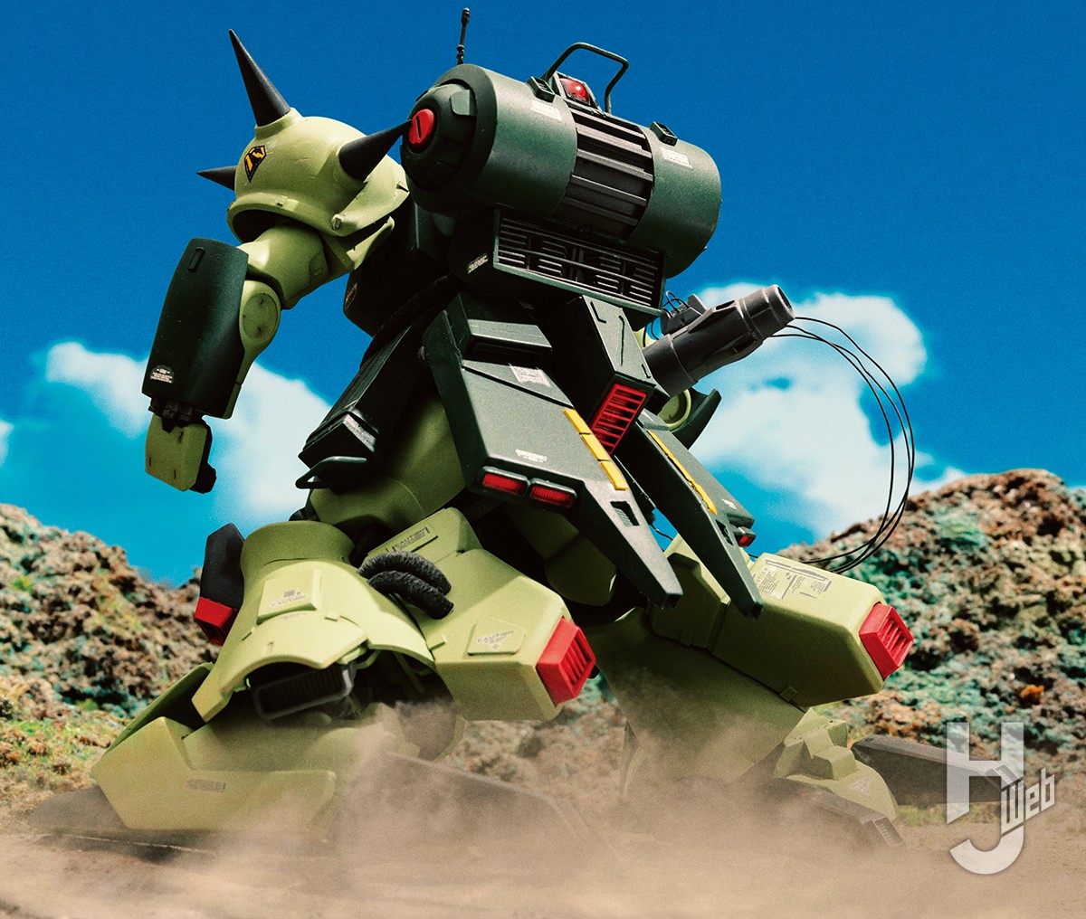 ホビージャパンのガンダムオリジナルストーリー『Zionの星』に登場した