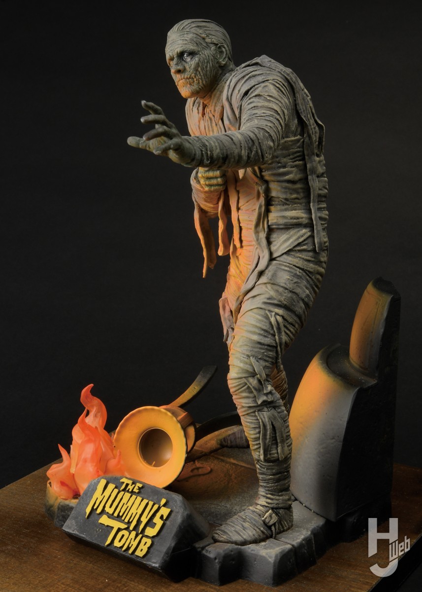 ホラー映画『ミイラの墓場』ミイラ男がエクスプラスのプラキット