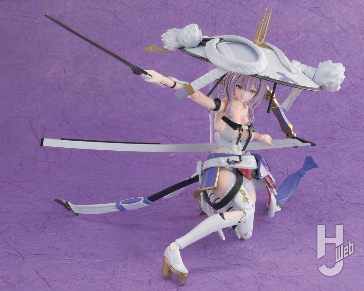 勝利の女神：NIKKE』より「紅蓮」がfigma化！「花無十日紅」の再現や