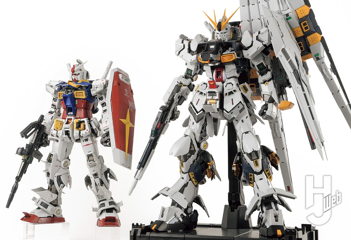 ガンプラブランド「PERFECT GRADE UNLEASHED」比較！ 第1弾「RX-78-2