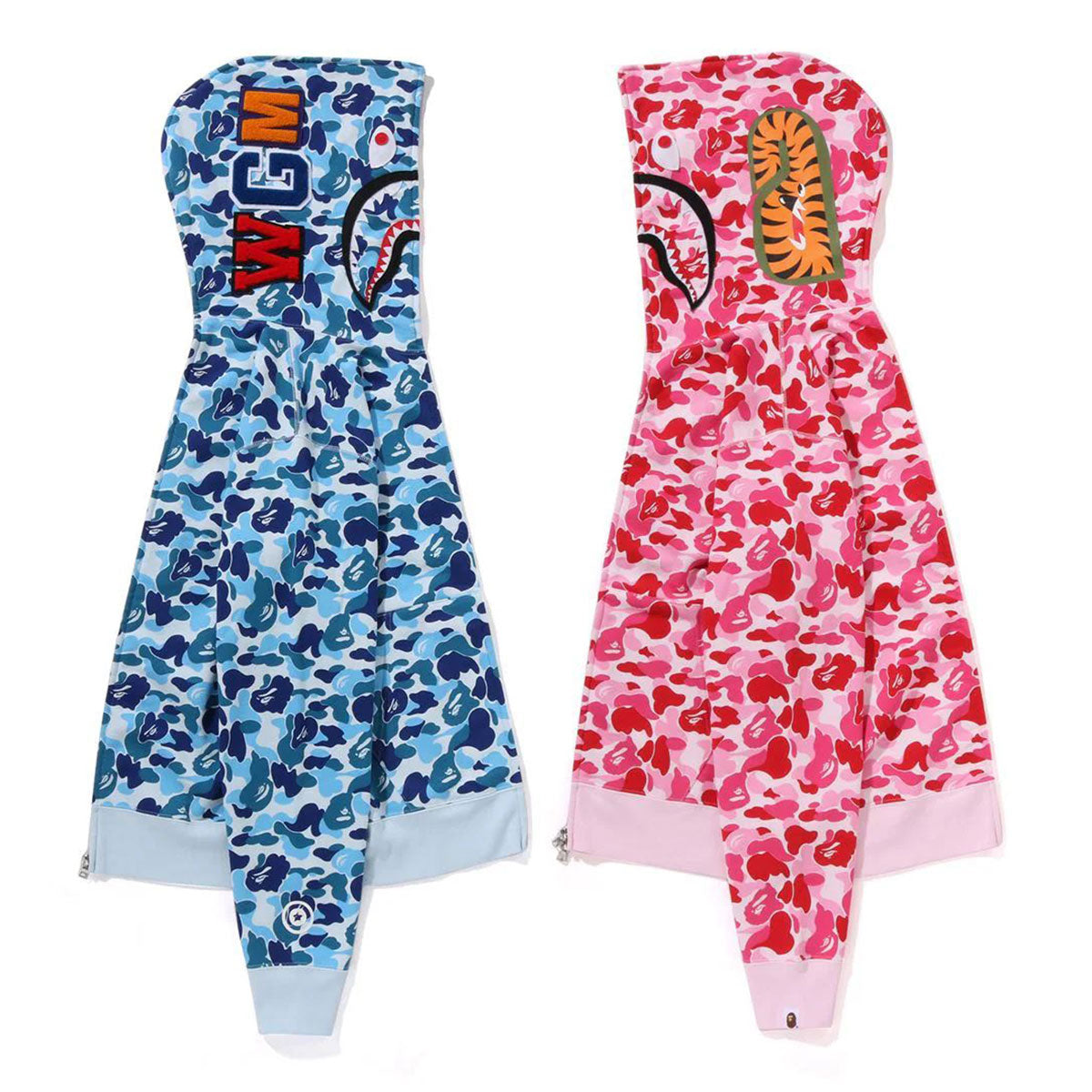 A BATHING APE アベイシングエイプ - ABC CAMO SEPARATE SHARK FULL