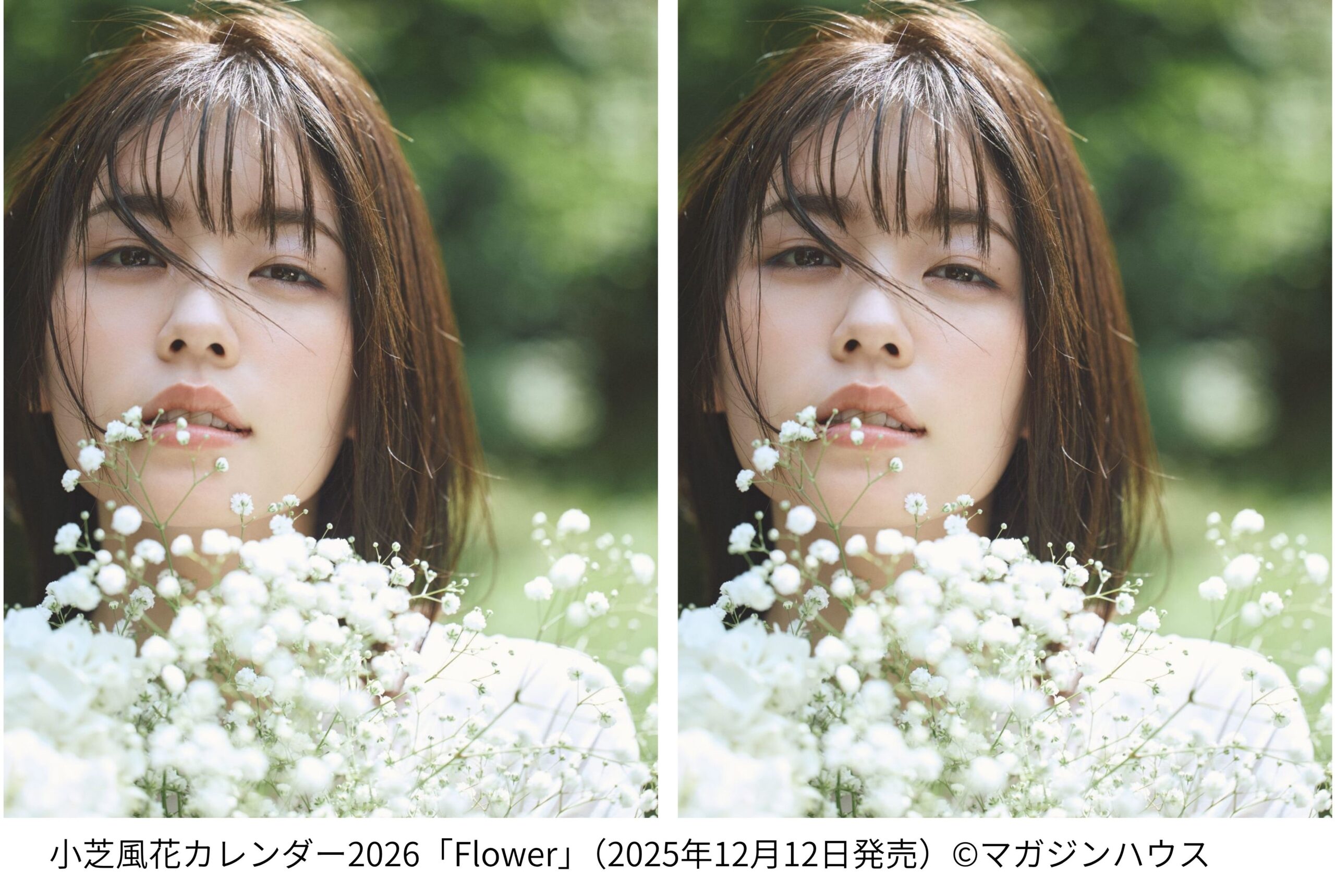 小芝風花デビュー15周年！2026年アニバーサリーカレンダーが12月12日
