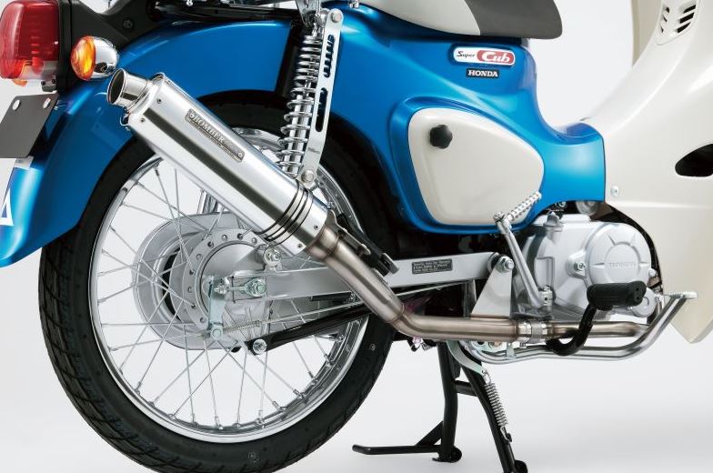 SP武川 BOMBERマフラー(スーパーカブ50/スーパーカブ50プロ): 純正