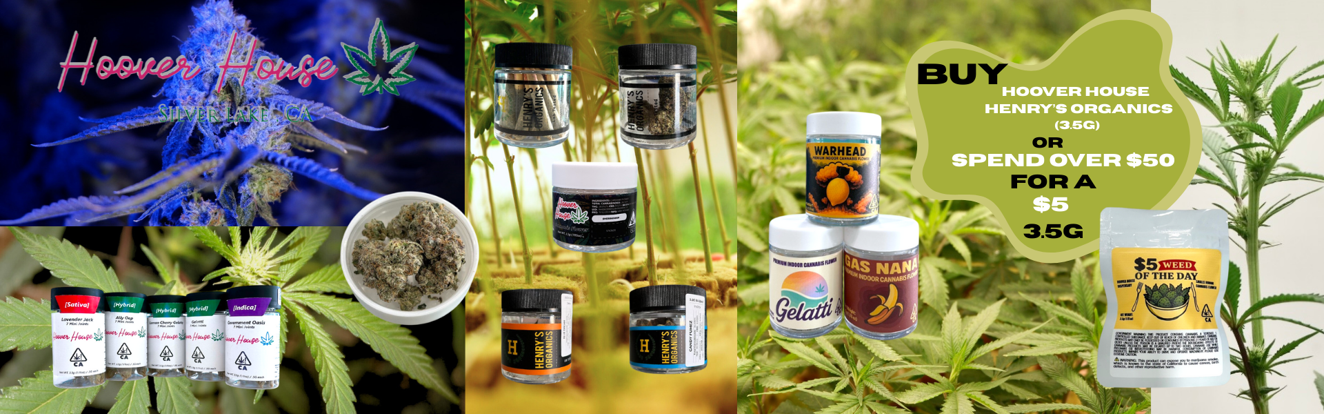 Menu - Hoover House Silver Lake