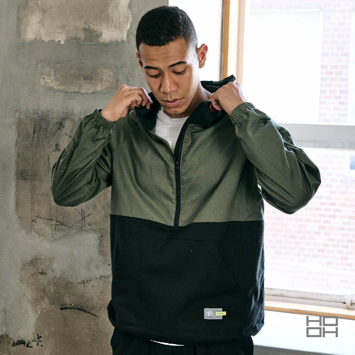 3724アノラックパーカー HOOHアノラックパーカーで作業も快適- HOOH