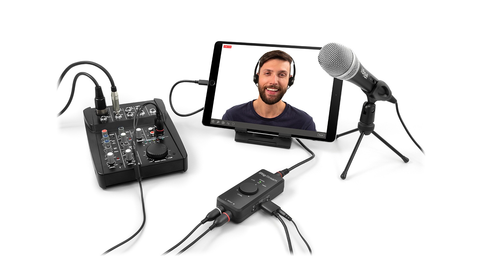 iRig Stream - IK Multimedia | Hookup, Inc.