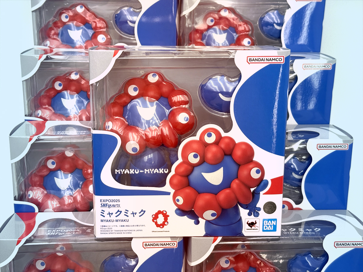 🌏 EXPO2025 S.H.Figuarts ミャクミャク 登場！万博公式キャラが