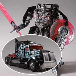 トランスフォーマー『ブラックナイトオプティマスプライム』トイザらス