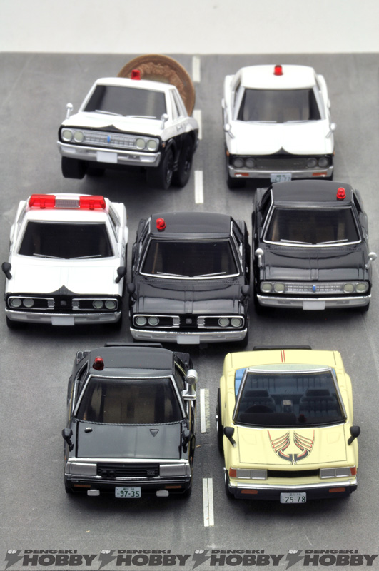 トミーテックの「チョロQ zero」第9弾は アクション刑事ドラマ『西部