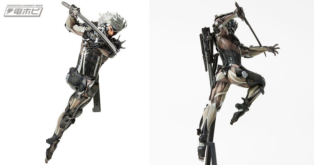METAL GEAR RISING REVENGEANCE』より雷電がmensHdgeシリーズで立体化