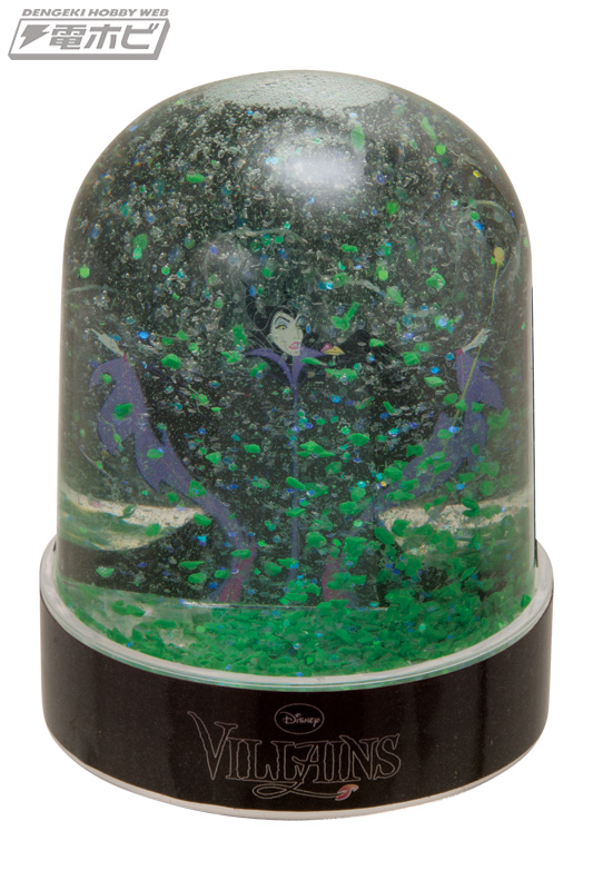 ディズニー映画のヴィラン（悪役）たちが妖しい魅力のスノードームに