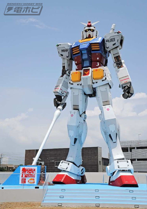 お台場の「実物大ガンダム立像」の撤去が決定！「ガンダムフロント東京