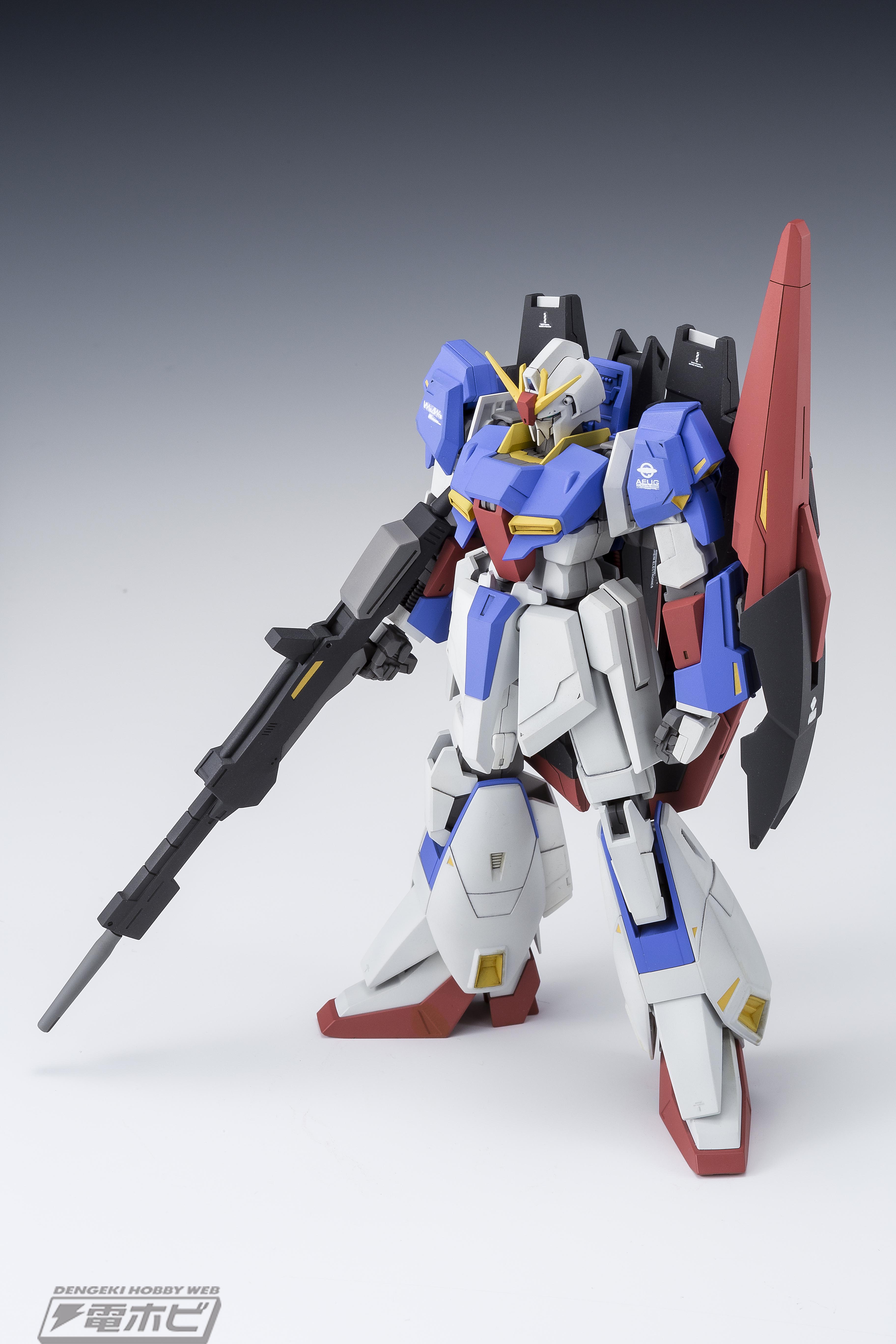 ガンプラ作例】HGUC 1/144 ゼータガンダムを射水宏が自身の持つ
