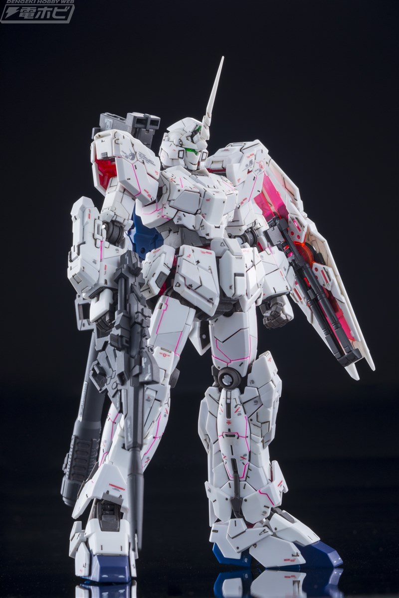 ガンプラ作例】「RG 1/144 ユニコーンガンダム」を成形色フィニッシュ