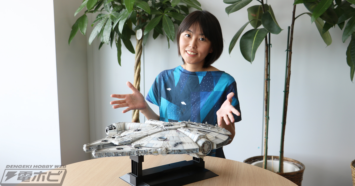 スター・ウォーズ』ミレニアム・ファルコンが、バンダイのプラモデル最